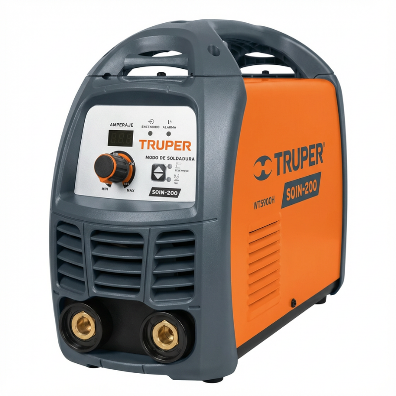 SOLDADORA INVERSORA DE 200AMP. 220V. TRUPER